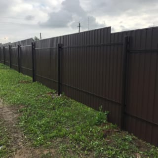 Заборы под ключ