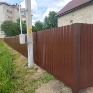 Заборы под ключ